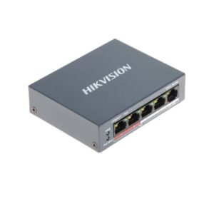SWITCH POE 5 PUERTOS HIKVISION DS-3E0105P-E/M(C)